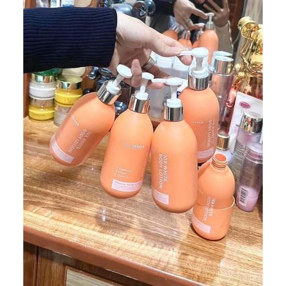 Body SENA DEMAR 10X WHITE BODY LOTION giúp dưỡng trắng da 300ml,nâng tông, không bết dính_body senademar-ThyLee