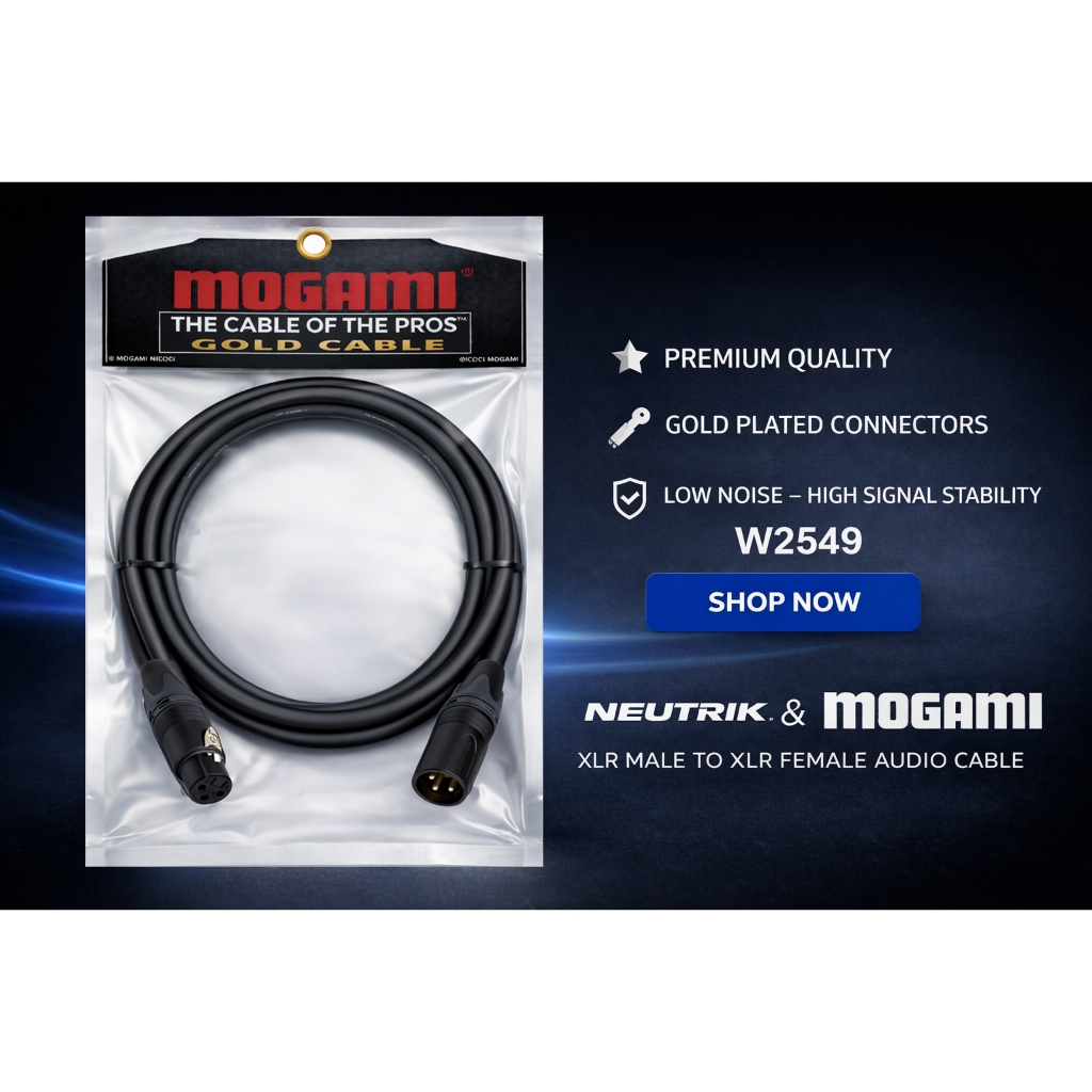 Dây mogami Gold 2534 (5m)