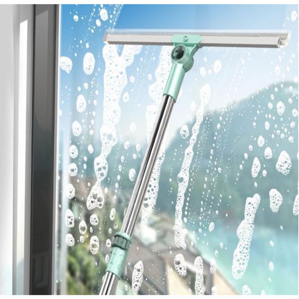 Cây gạt nước sàn nhà tắm silicon, cây gạt nước bàn gạt lớn 50cm tăng giảm chiều dài