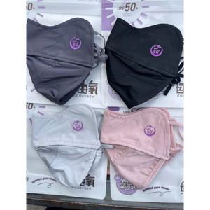 Com bo 5 cái -Khẩu trang chống nắng chất Lụa mát thoáng khí (Chống Tia UV Mặt trời )dành cho nữ