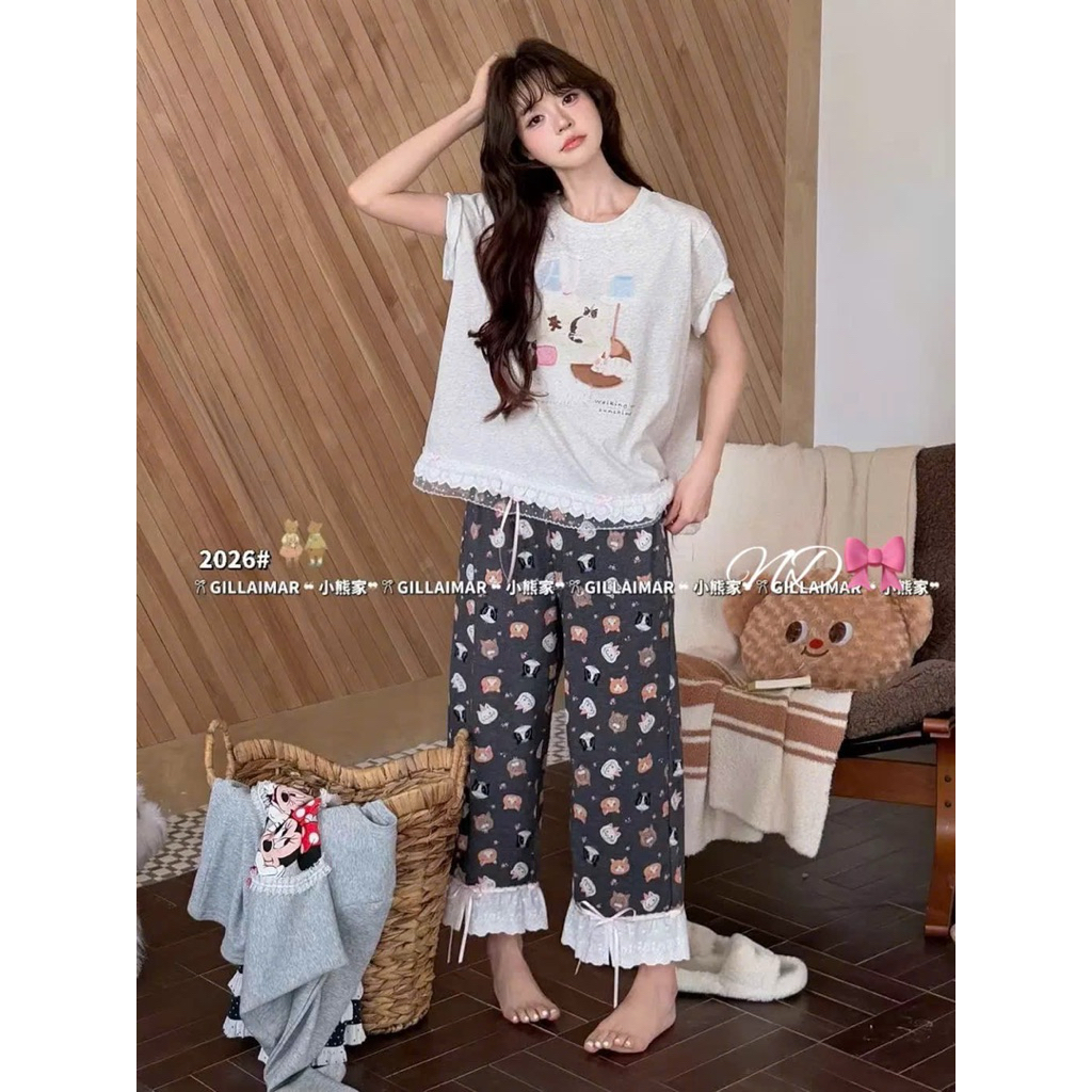 Set bộ cotton Gill mèo QCCC