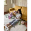 Set bộ cotton Gill áo sticker + quần kẻ QCCC