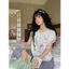 Set bộ cotton Gill áo sticker + quần kẻ QCCC