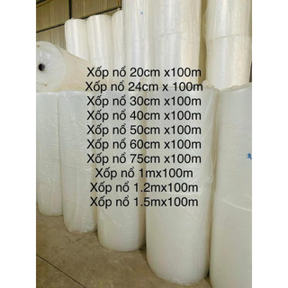 CUỘN CHỐNG SỐC , XỐP NỔ, BỌC KHÍ ĐÓNG HÀNG SIZE 25-30-40