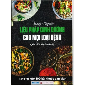 Sách - Liệu Pháp Dinh Dưỡng Cho Mọi Loại Bệnh ( Chính hãng Nowlife)