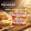 Bơ lạt Pháp Président 125g – ăn bánh mì béo mịn – butter làm bánh cao cấp chuẩn nhà hàng