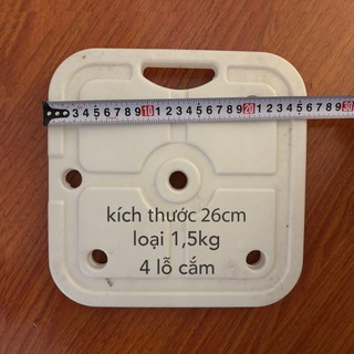 Đế cắm hoa khổng lồ, cột bóng bay trọng lượng từ 0,7kg - 5kg