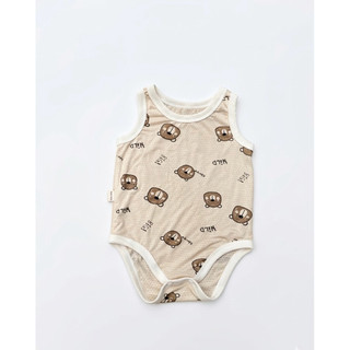Body sát nách chất liệu cotton thông hơi mềm mát cho bé
