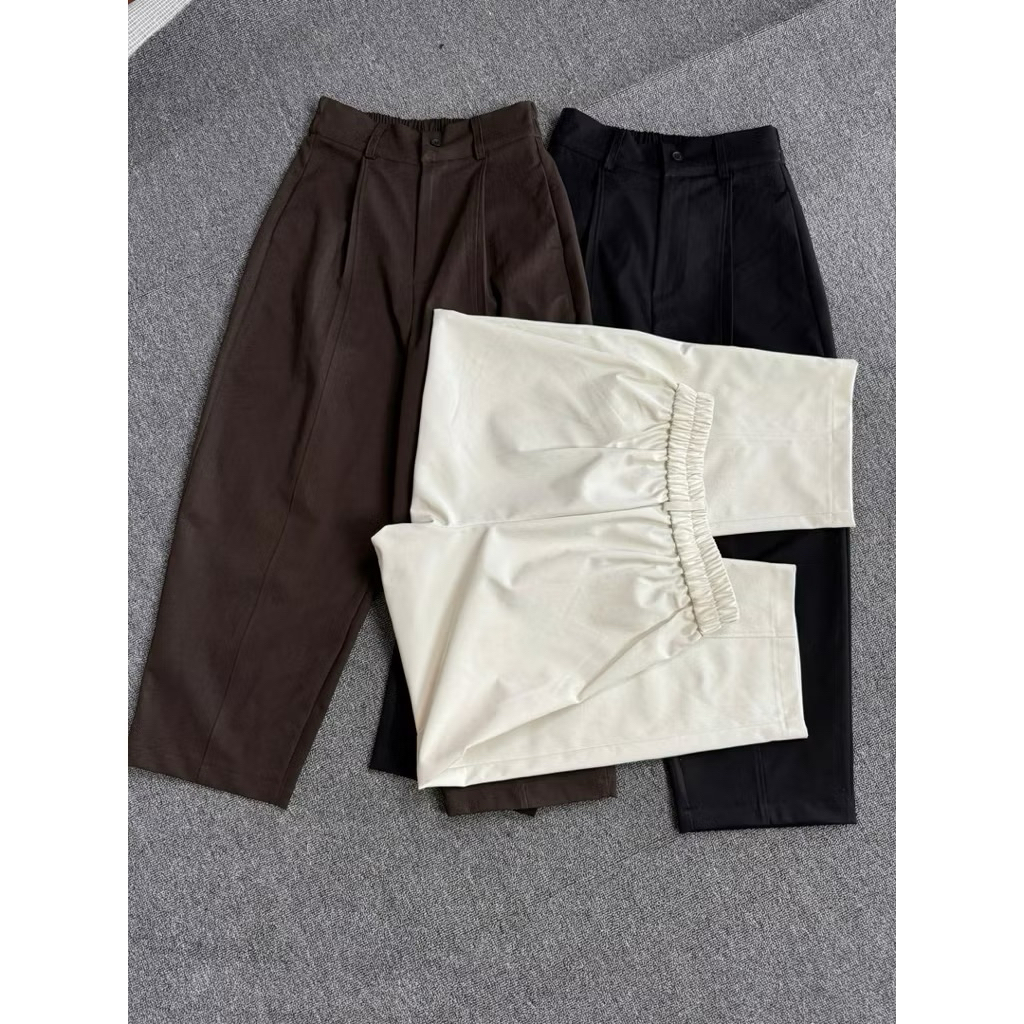 quần baggy kaki cạp khóa chun sau L1
