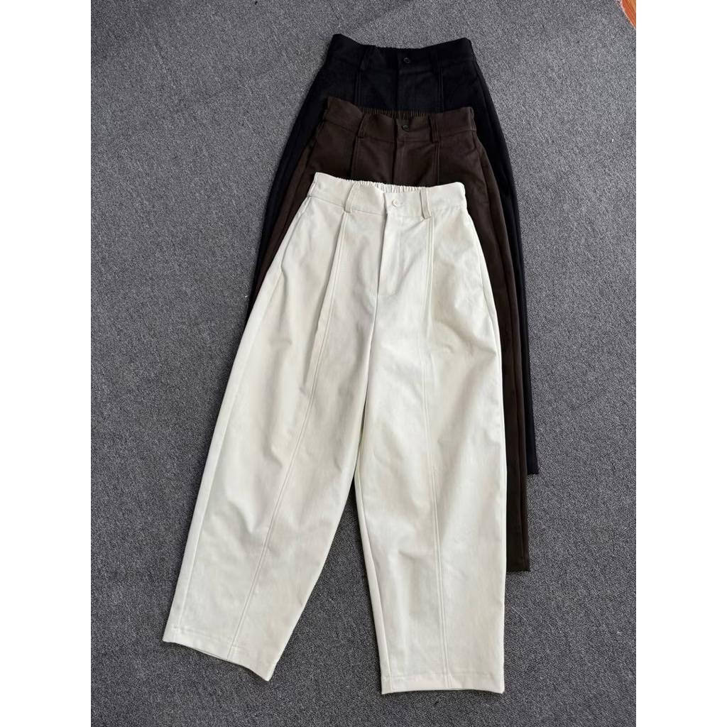 quần baggy kaki cạp khóa chun sau L1