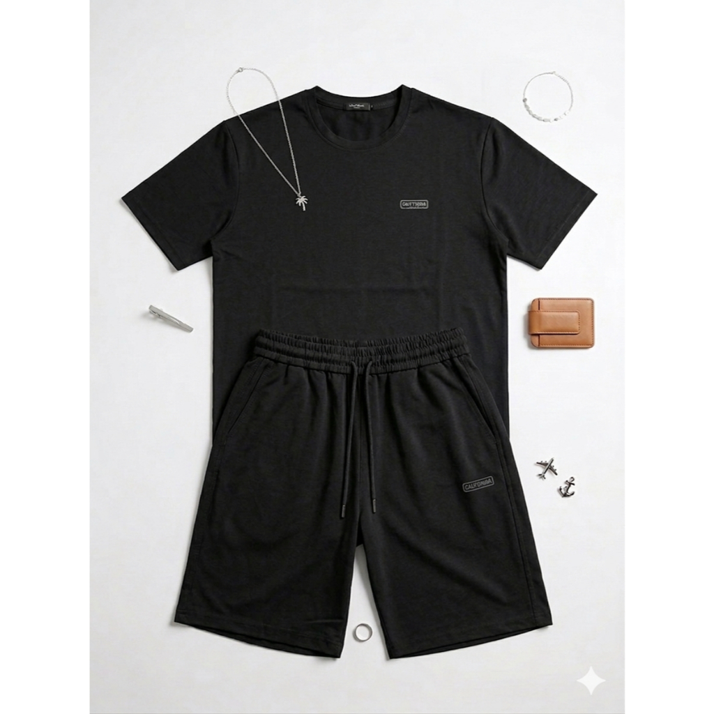 Bộ Quần Áo Nam BH-KL Cotton Mát Dịu - Thấm Hút Mồ Hôi - Dễ Vận Động Thiết Kế Gọn Gàng Hợp Mùa Hè
