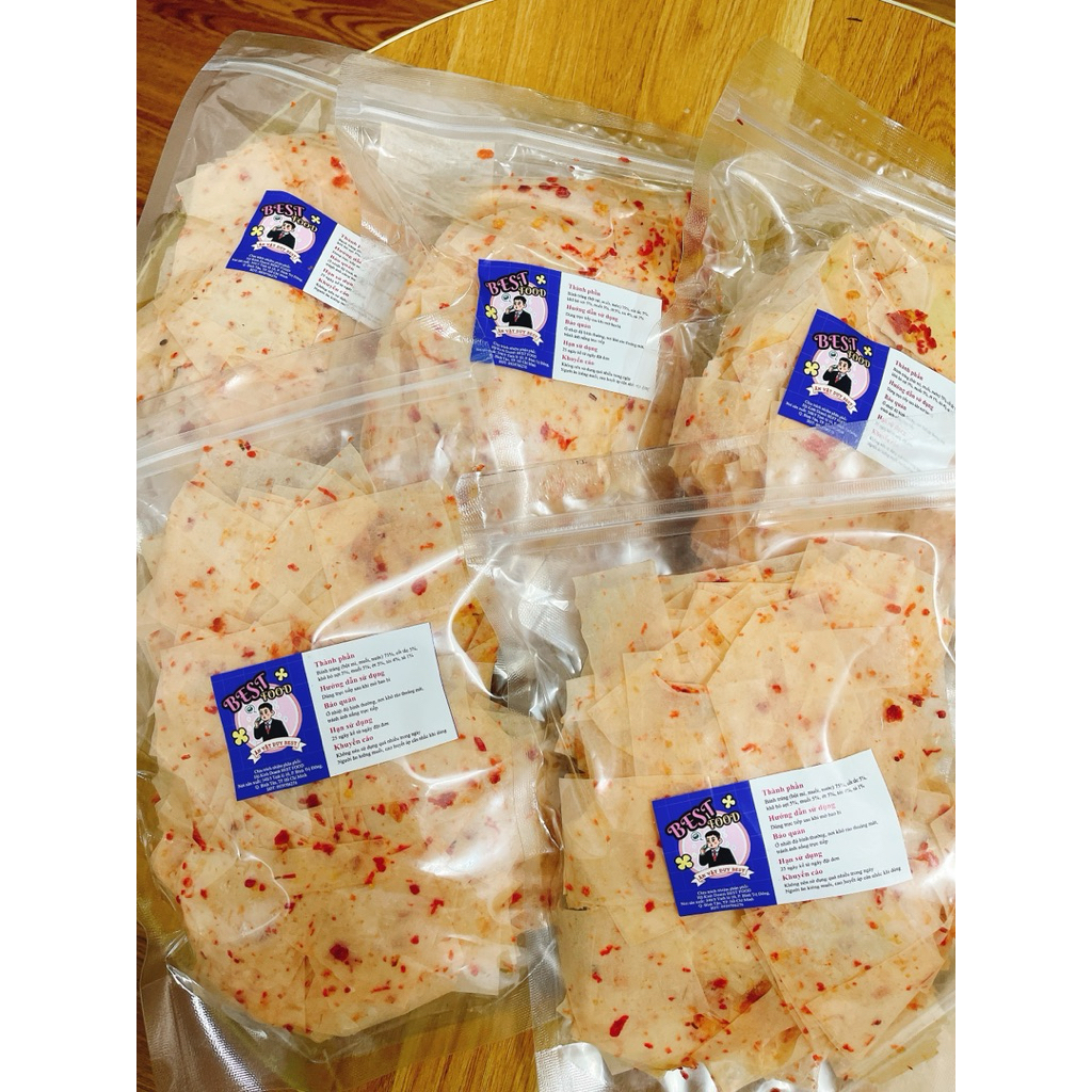 (HOẢ TỐC SG 24/24) COMBO 5 Bịt Bánh Tráng Duy Best -  Bò Tỏi/ Tứ Xuyên <>