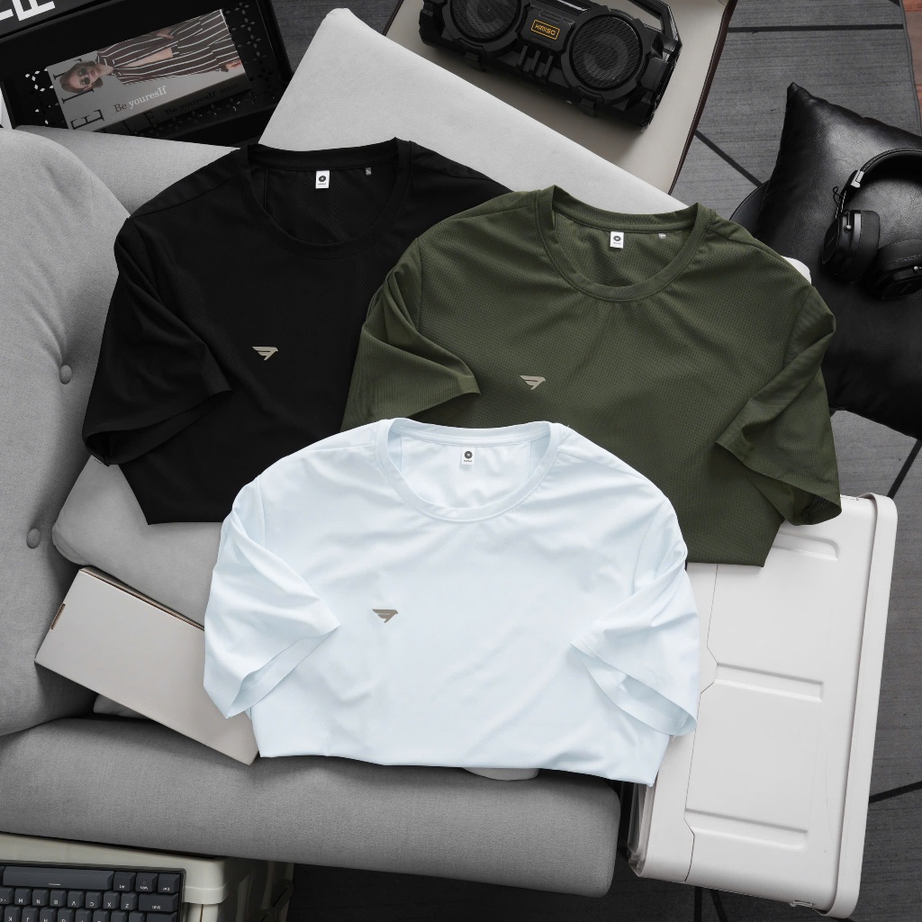 Áo Thun Nam Cổ Tròn Seamless PCTwear Không Đường May Co Giãn 4 Chiều Mềm Mịn Thoáng Mát Form Chuẩn