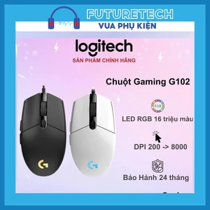 Chuột gaming Logitech G102 Gen 2 Lightsync ( Tùy chỉnh RGB, 6 nút lập trình ) BH 6 tháng