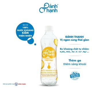 Combo Thùng 24 Chai Nước Khoáng Ngọt Có Gas Thiên Nhiên 430ml Đảnh Thạnh - Giàu khoáng và bổ sung vi lượng tự nhiên Full