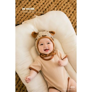 Body Sơ Sinh Cotton Gân Mềm Mịn Cao Cấp – Thoáng Mát Cho Bé, Nhiều Màu Pastel Dễ Thương
