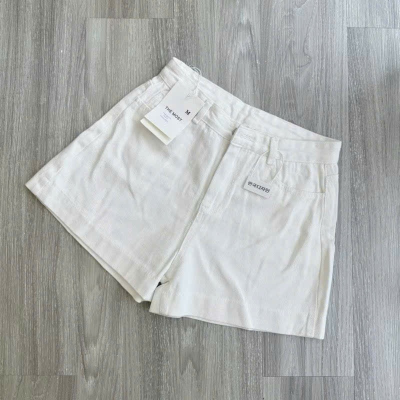Quần short nữ chất kaki mềm cạp cao style trẻ trung năng động tôn dáng Joolate