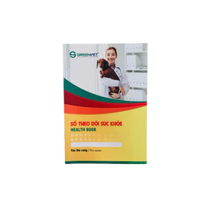 Sổ theo dõi sức khỏe thú cưng cho chó mèo ghi chép tiện lợi (1 sổ /combo 3 sổ)