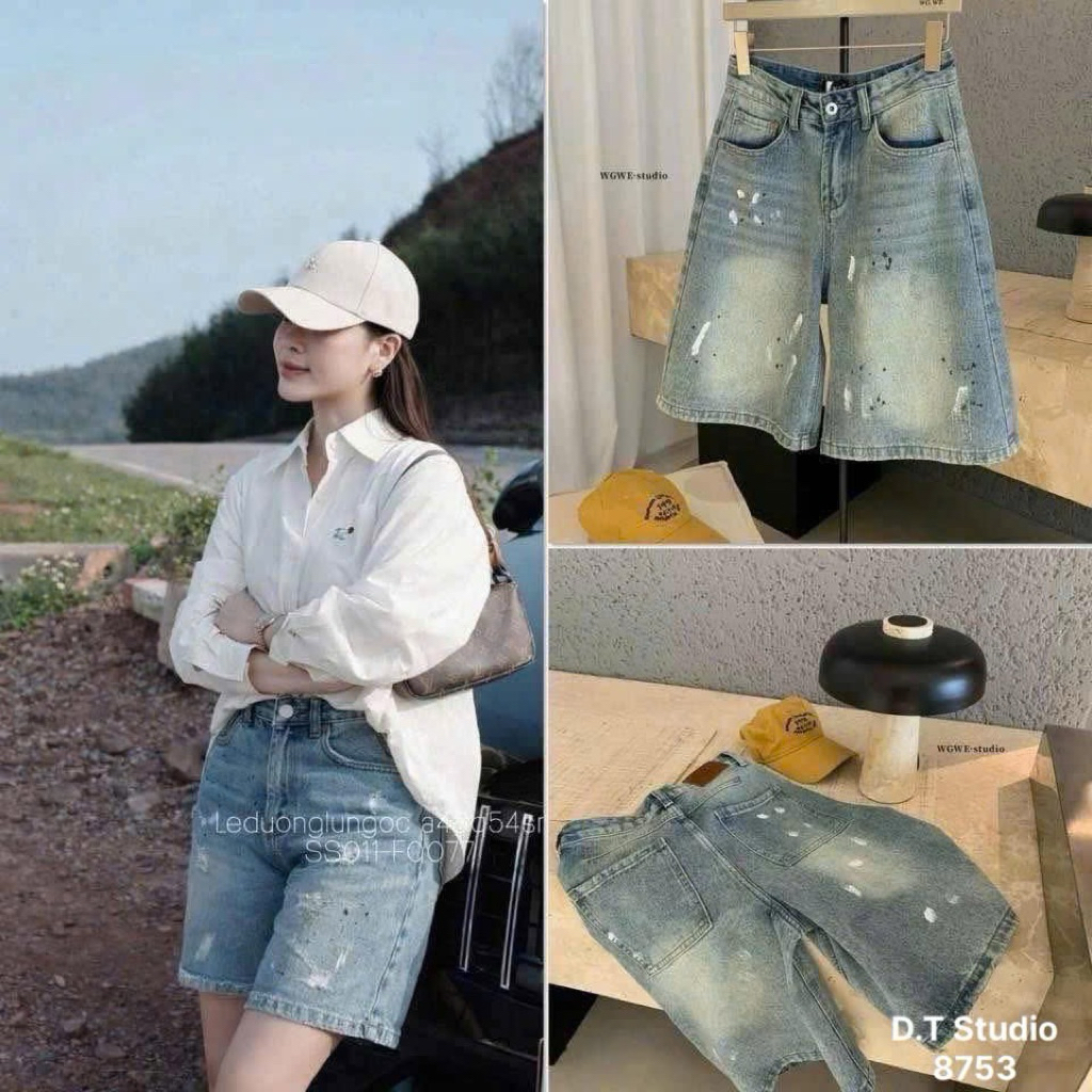 [𝐒𝐮𝐙𝐲] Quần Jeans Ngố WEGE 8753 QCCC