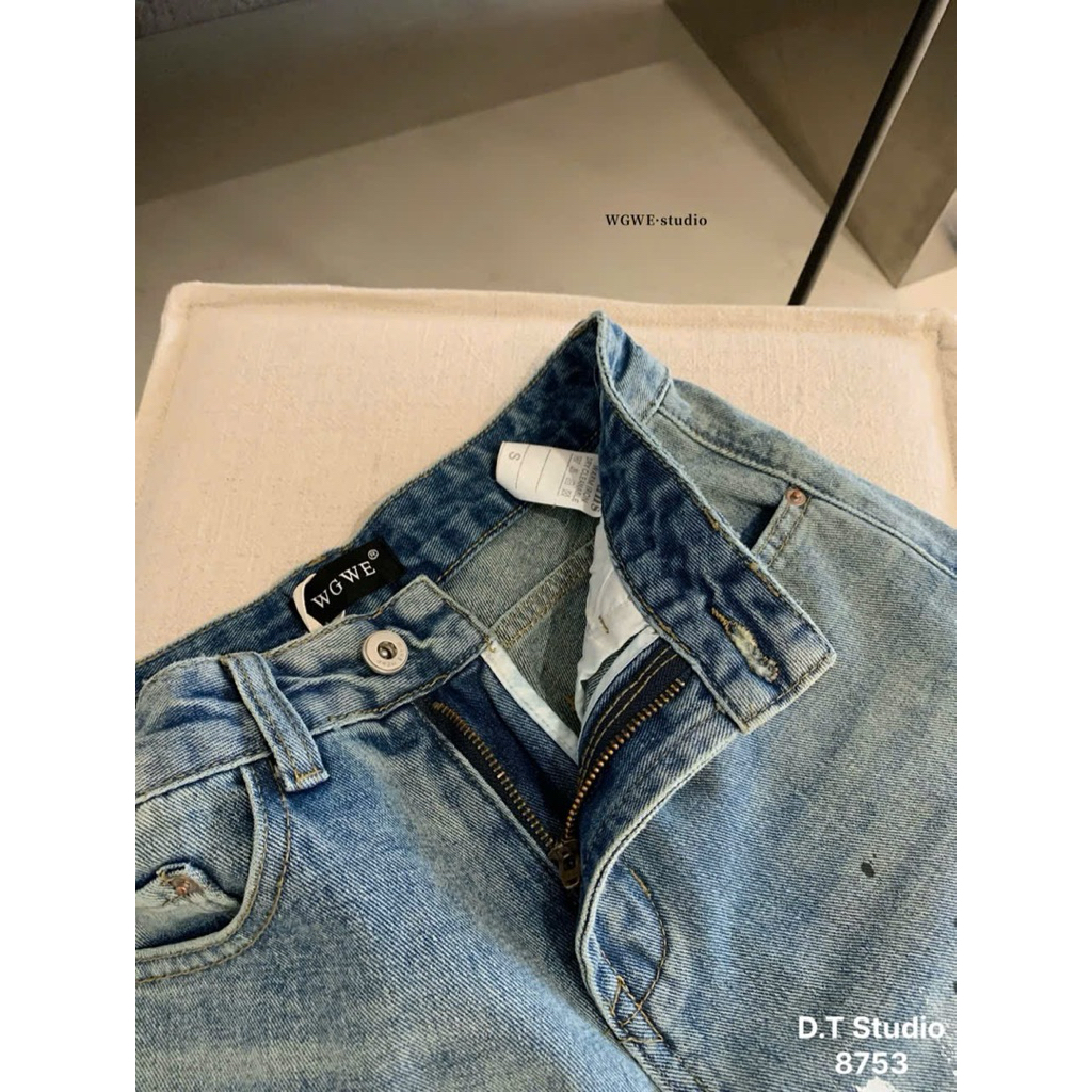 [𝐒𝐮𝐙𝐲] Quần Jeans Ngố WEGE 8753 QCCC