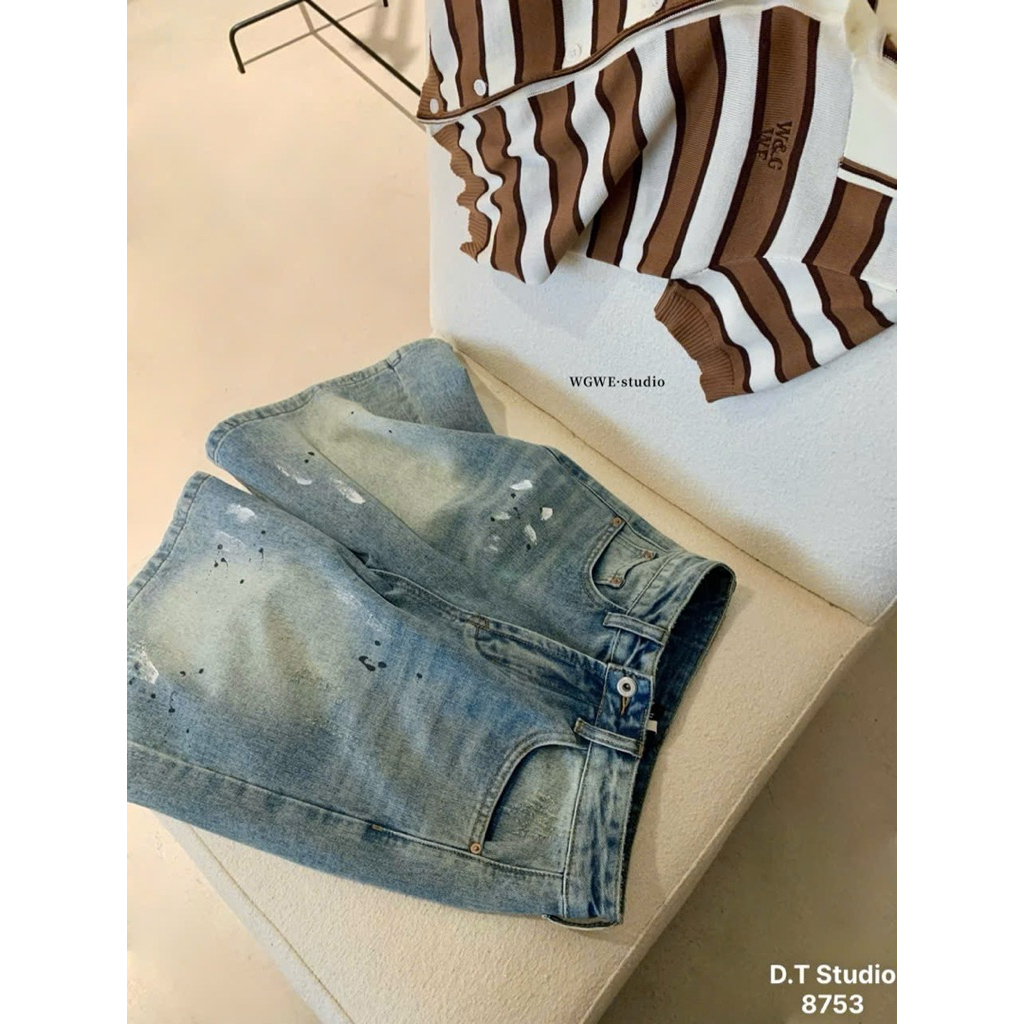 [𝐒𝐮𝐙𝐲] Quần Jeans Ngố WEGE 8753 QCCC