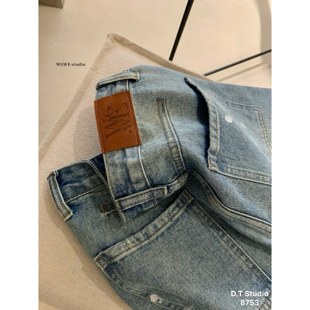 [𝐒𝐮𝐙𝐲] Quần Jeans Ngố WEGE 8753 QCCC