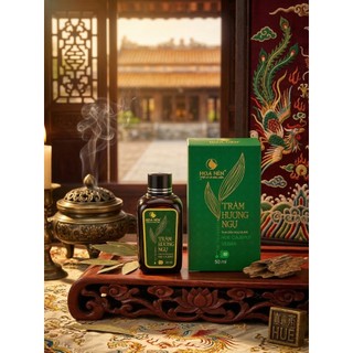 Tinh dầu TRÀM HƯƠNG NGỰ 25ml - Ocop 4 sao- VietGAP - Hoa Nén - Quà Tặng sang trọng, an toàn cho bé