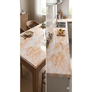 Giấy dán tường vân đá Minh Châu decal giả đá nhiều mẫu chống nước dầu mỡ rẻ đẹp