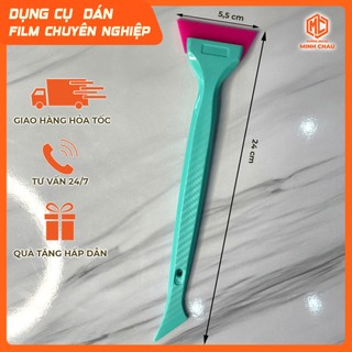 Gạt góc nhỏ hẹp dán phim cách nhiệt, gạt 2 đầu oto, gạt ô kính siêu nhỏ