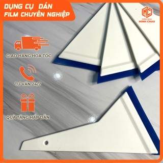 Miếng gạt lưỡi cao su mềm hỗ trợ dán decal, giấy dán tường, giấy dán kính, dán oto chuyên dụng
