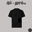 ⚡️[Hight Quality] Áo Phông Len Nam Nữ \/ Grph1c Black - Điểm Nhấn Dập Nổi Hoa To Cao Cấp Loại 1