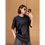 ⚡️[Hight Quality] Áo Phông Len Nam Nữ \/ Grph1c Black - Điểm Nhấn Dập Nổi Hoa To Cao Cấp Loại 1