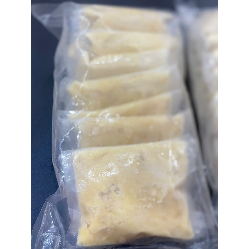 SẦU RIÊNG CẤP ĐÔNG CHIA NHỎ TÚI 100G TIỆN LỢI(1KG 10 GÓI)