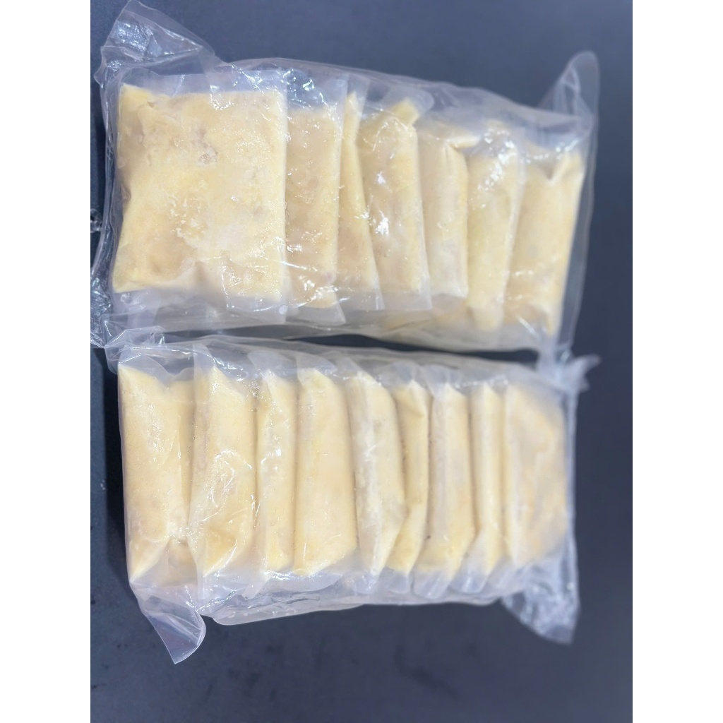 SẦU RIÊNG CẤP ĐÔNG CHIA NHỎ TÚI 100G TIỆN LỢI(1KG 10 GÓI)