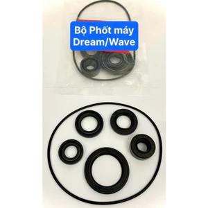 Bộ phốt máy dành cho Dream ,Wave - ( Giá 1 bộ )