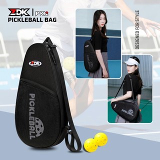 Túi Đựng Vợt Pickleball ZDK PK2 Oxford Chống Nước | Túi Đeo Chéo Chứa 2 Vợt 4 Bóng Có Ngăn Phụ