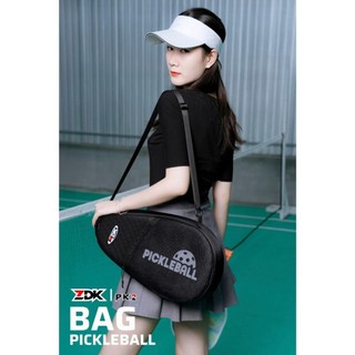 Túi Đựng Vợt Pickleball ZDK PK2 Oxford Chống Nước | Túi Đeo Chéo Chứa 2 Vợt 4 Bóng Có Ngăn Phụ