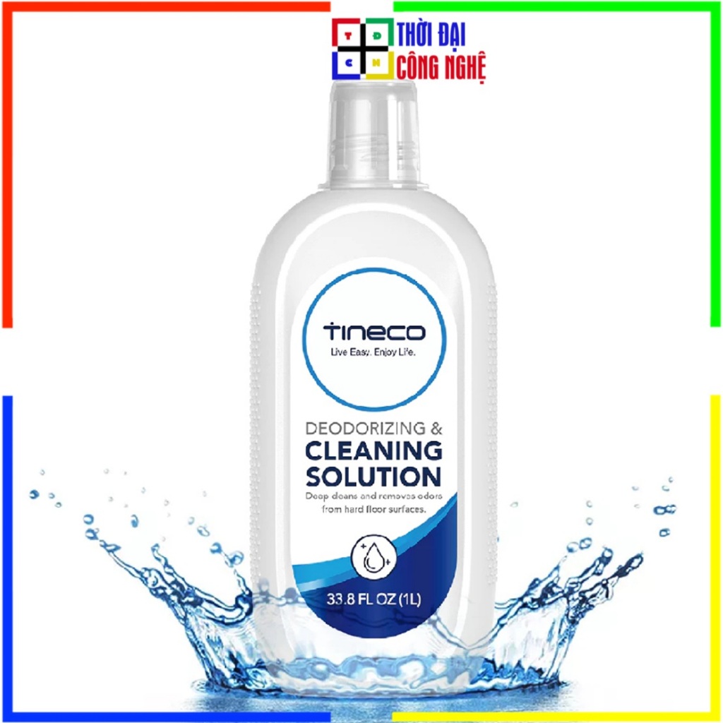 Nước Lau Sàn Chuyên Dụng Tineco 1 Lít - Cho Máy Floor One S5, S6, S7, S9 - Khử Mùi Diệt Khuẩn