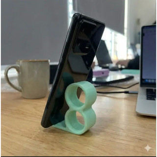 Giá Đỡ Kiêm Móc Ngón Tay Đỡ Điện Thoại 3DLUXI Chất Liệu Nhựa PLA