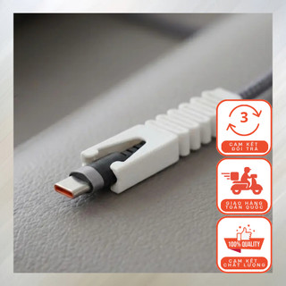 Bộ Chống Gãy Đầu Dây Sạc USB 3DLUXI Đa Năng Tiện Lợi Nhựa PLA An Toàn