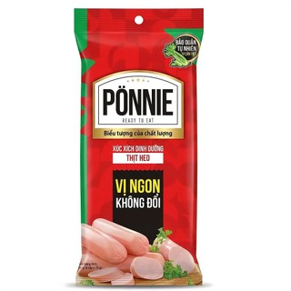 [Combo 1-2-3-4-5] Xút Xích Heo PONNIE, Bịch 280g (4cây × 70g)