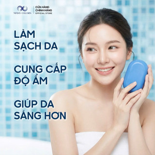 Xà phòng Tắm Sáng Da Dok Anchan Blue Soap - Hỗ trợ Sáng Mịn Da 65g