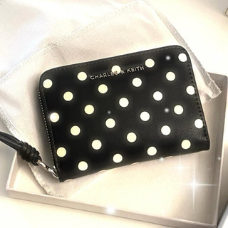 Ví Ngắn Sianna Polka-Dot (auth)
