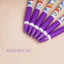 Hộp 20 bút gel tím doraemon - mực màu tím bút gel tím cho học sinh tiểu học