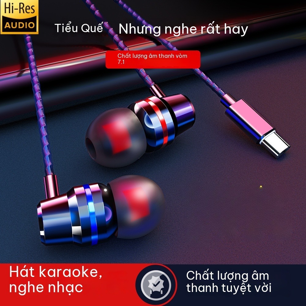 Tai Nghe Gaming Type-C In-Ear 7.1｜Có Dây｜Chống Ồn｜Âm Thanh Sống Động