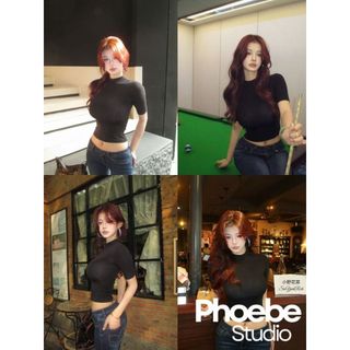 Áo Thun Tay Lửng Chất Cotton Mềm Mịn - Phoebe Studio [AO00272]