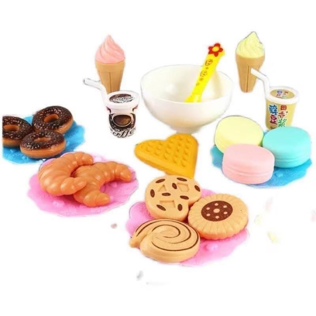 Bộ Đồ Chơi Bánh Bao 88 Chi Tiết Siêu Cute Giúp Trẻ Phát Triển Trí Tưởng Tượng Kỹ Năng Xã Hội Món Ăn Thỏa Sức Sáng Tạo