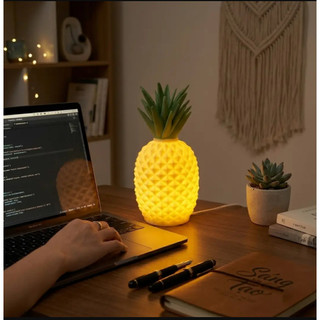 Đèb Ngủ Quả Dứa 3D Luxi Ánh Sáng Nhiệt Đới Ấm Cúng
