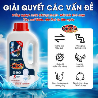 (Hỏa tốc)Nước thông cống OKASA