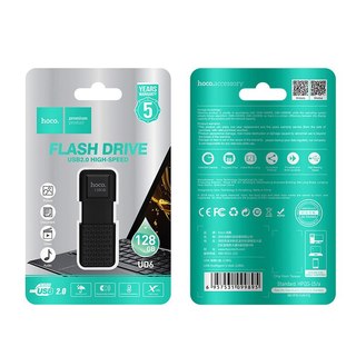 USB 2.0 Hoco UD6 Intelligent 128GB (Đen)